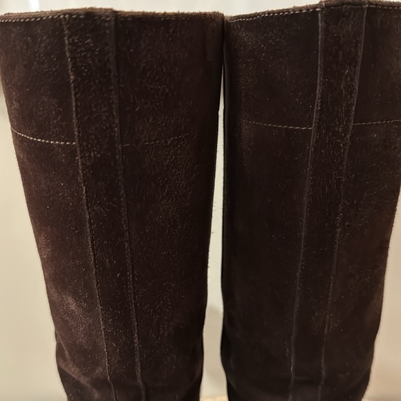 PRADA Brown Suede Boots - Picture 4 of 7
